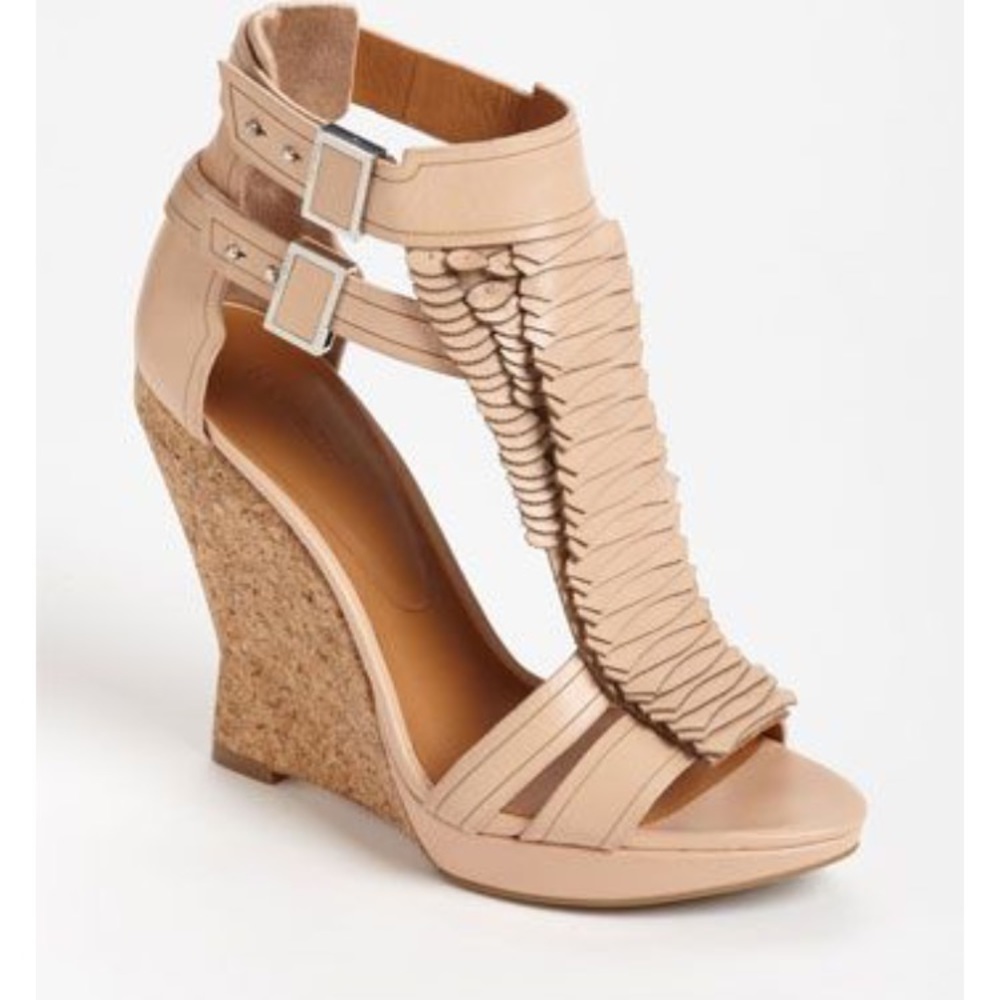 Rachel Roy Pink Tallulah Wedge Sandals